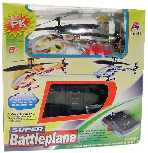UKayed Radio Controlled Super Battle Helicopters Twin Pack