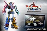 Voltron Defender of the Universe 25th Anniversary Metallic Color Voltron Lion Collector's Gift Set