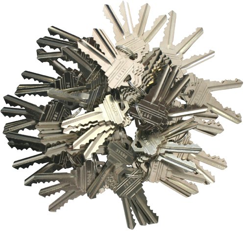 Schlage Precut Keys SC1, 80 (20 sets of 4)
