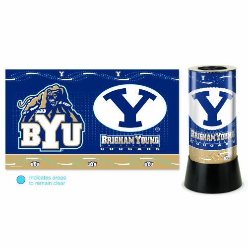 NCAA Brigham Young Cougars Rotating Lamp
