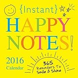 2016 Instant Happy Notes Boxed Calendar