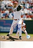 Autographed/Hand Signed 8x10 Photo Bronson Arroyo Cincinnati Reds