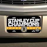 Boston Bruins 2011 NHL Stanley Cup Champions Plastic License Plate ()