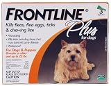 6 MONTH Frontline PLUS Orange for Dogs 0-22 lbs