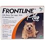 6 MONTH Frontline PLUS Orange for Dogs 0-22 lbs