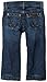 Wrangler Little Boys' Retro Western Straight Leg Big Boys' Jeans, Everyday Blue, 5 Regular