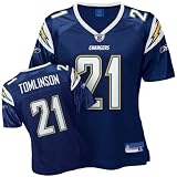 Reebok San Diego Chargers LaDainian Tomlinson Women's Replica Team Color Jersey
