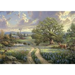 Schmidt Spiele 58461 - Thomas Kinkade, Country Living, 1.000 Teile
