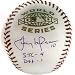 Tony LaRussa 2006 World Series Baseball w/ STL-4 DET-1 Insc.
