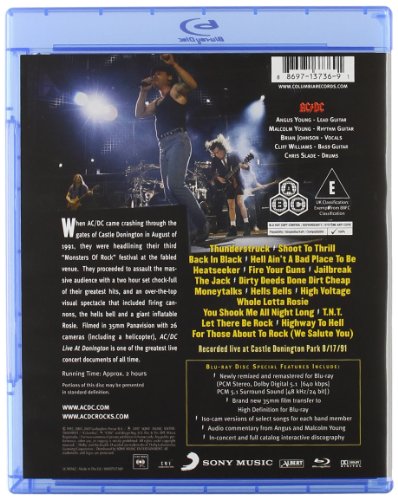 Cover image : Live at Donington [Blu-ray] [Import]