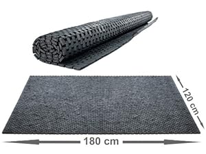 Teppich Badezimmermatte 180 x 120 Bad-Vorleger Pinien Holz Badmatte