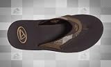 Reef FANNING Mens Bottle Opener Sandals in Brown/Brown Plaid