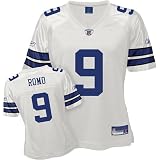 Reebok Dallas Cowboys Tony Romo Women's Replica White Jersey