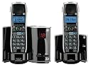 GE 28821FE2 Dect 6.0 Digital Cordless Phone and Digital Answering System Featuring GOOG-411 with 2 Handsets