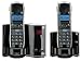 GE 28821FE2 Dect 6.0 Digital Cordless Phone and Digital Answering System Featuring GOOG-411 with 2 Handsets