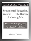 Sentimental Education, Volume II - The History of a Young Man