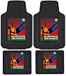 Soccer El Deporte Del Mundo - 4 Pc Front Floor Mats Set