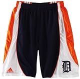 MLB Youth Detroit Tigers Mesh Short (Dark Navy, Medium)