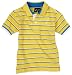 Nautica Boys 2-7 Stripe Polo,Citrus,2