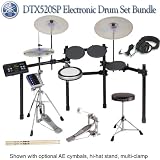 Yamaha DTX520SP,DTX500,DTP520P,RS500,DCP-001 Electronic Drum Set Bundle