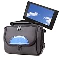 Portable DVD Player Bag With Headrest Mount For LG DP581B, DP561 & DP450 With Extra DVD Storage
