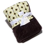 Bask Home Stroller/Crib Blanket - Diamond Green