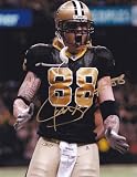 Jeremy Shockey Signed Autographed 8 X 10 Photo New Orleans Saints