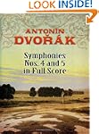 Symphonies Nos. 4 and 5 in Full Score
