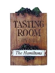 Tasting Room Sign-personalized with a name