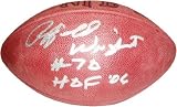 Rayfield Wright Autographed Wilson NFL Game Ball Football w/HOF06