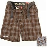 Urban Boundaries - Union Bay Calypso Plaid Belted Chino Short