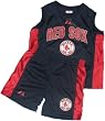 Toddler Boston Red Sox Mesh Dazzle Tank Set