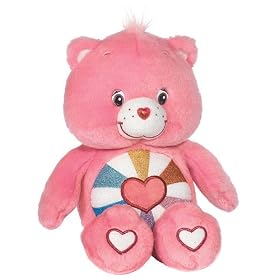 Click here to buy Care Bears Glitter & Glow Hopeful Heart Bear by Cabbage Patch Kids.