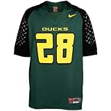 Nike Oregon Ducks #28 Green Authentic Football Jersey