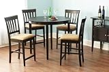 Bristol 5pc Counter Height Set - 42 Inch Round