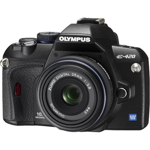 Olympus Evolt E420 10MP Digital SLR Camera (Body Only)