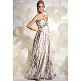 Terani Couture Junior Girls Printed Size 2-16 Chiffon Prom Dress