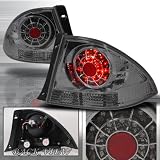 00-06 Lexus IS300 Led Tail Lights Gunmetal