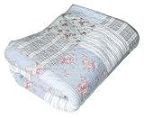 Quilt Throw in Blue Patchwork