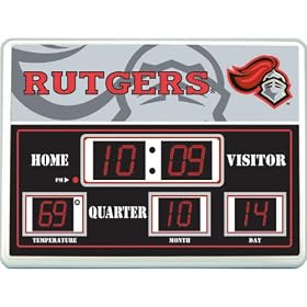 Rutgers Scarlet Knights Scoreboard Clock