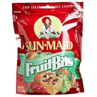 Sun Maid Fruit Bits, 7-Ounce Bags (Pack of 6)
