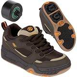 Sporting Goods : Heelys Rebel Brown/Orange Roller Shoes Men's/Boys' - INTERNET EXCLUSIVE!