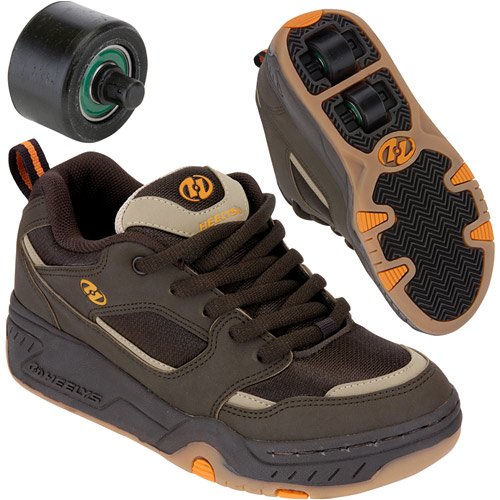 Buy Heelys Rebel Brown/Orange Roller Shoes Men's/Boys' - INTERNET EXCLUSIVE! online at Discounted New and Used prices. Delivered to your door with Off-The-Bookshelf.
