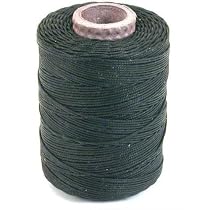 Black Waxed Jewelry Twine Beading Cord Stringing 116yds