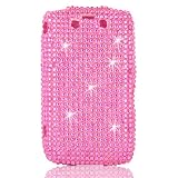 Talon Full Diamond Bling Crystal Skin for Blackberry 9550 Storm II (Pink) (Wireless Phone Accessory)