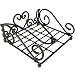 Dark Metal square vintage design napkin holder