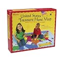 Learning Resources United States Treasure Hunt Map Activity Mat