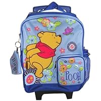Winnie The pooh Kid size Rolling backpack : school bag