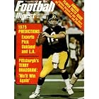 Football Digest September 1975 Terry Bradshaw Pittsburgh Steelers on... by Pro Football Digest