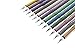 GL-Sail(TM) 48 Pack Diamante Tipped Gel Pens with Case, for Adult Coloring Books and Drawing (Glitter,Neon, Pastel,Metallic)